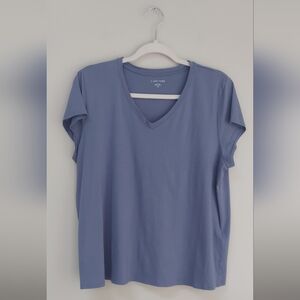 Eileen Fisher Jersey Knit 100% Organic Cotton Top